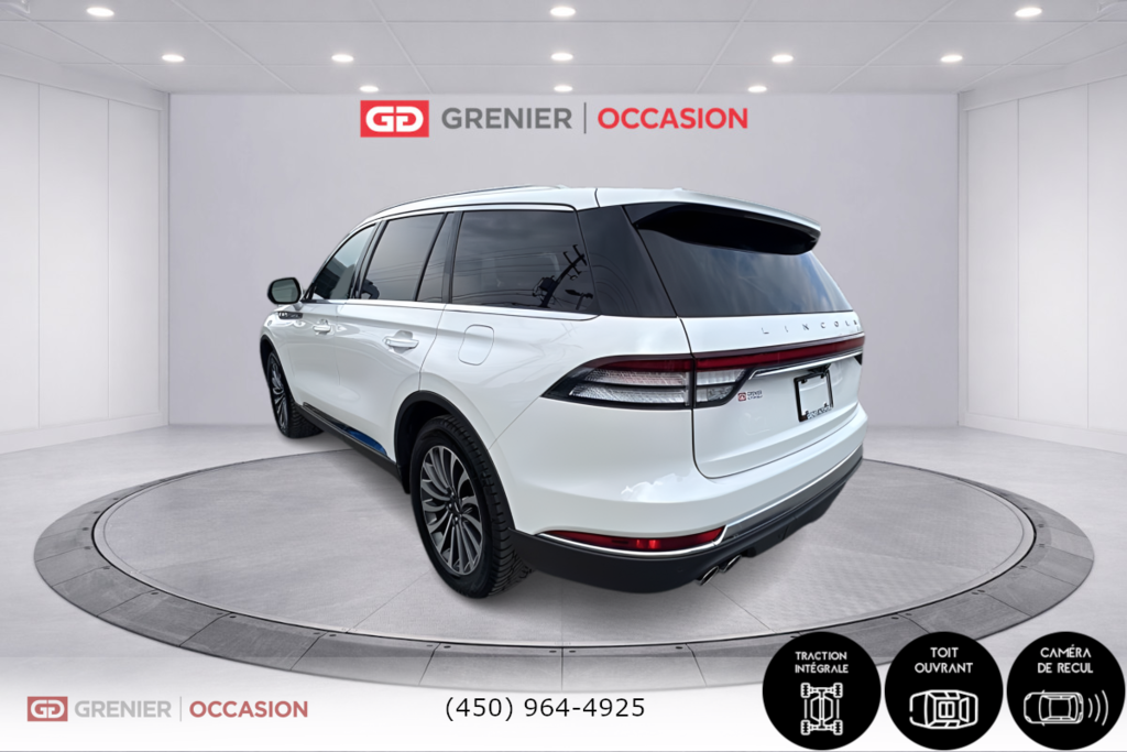 2022 Lincoln Aviator Reserve Cuir Toit Ouvrant 6 Passagers in Terrebonne, Quebec - 4 - w1024h768px