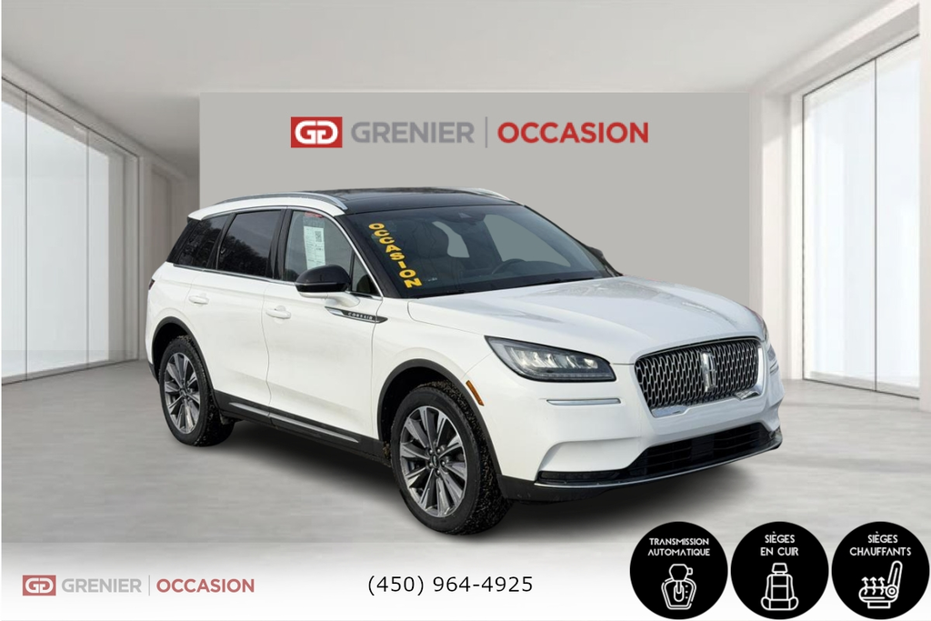 2021 Lincoln Corsair Reserve Toit Panoramique Cuir AWD in Terrebonne, Quebec - 1 - w1024h768px