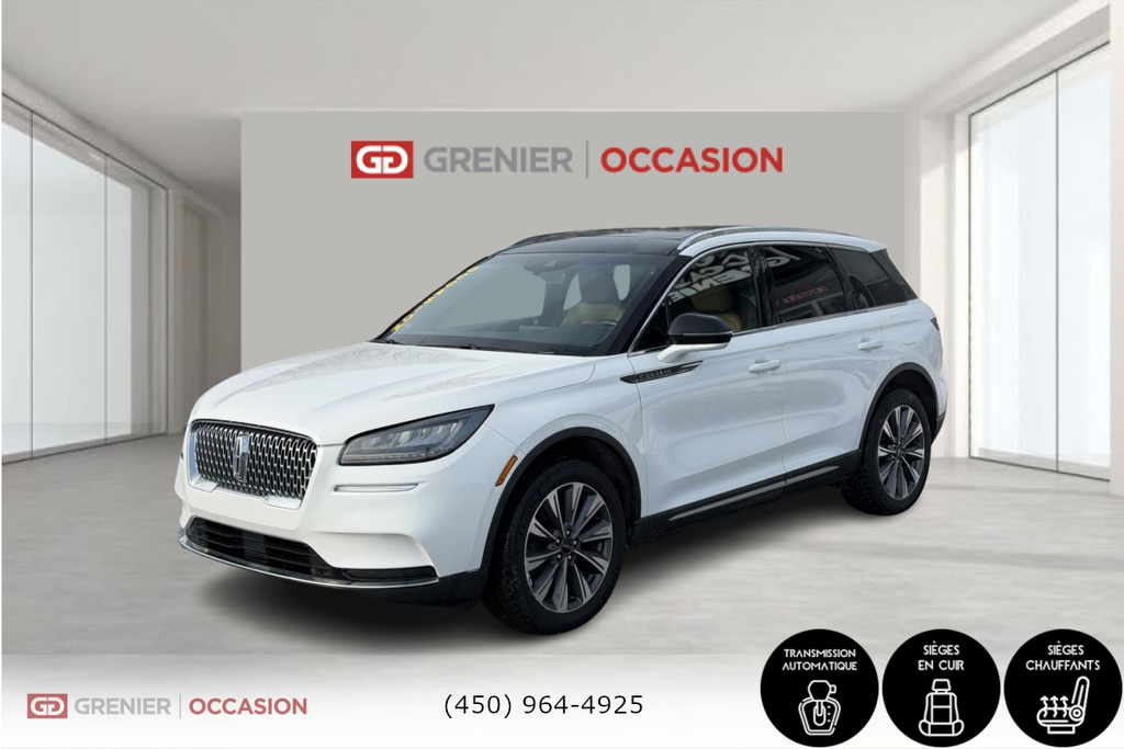 2021 Lincoln Corsair Reserve Toit Panoramique Cuir AWD in Terrebonne, Quebec - 3 - w1024h768px