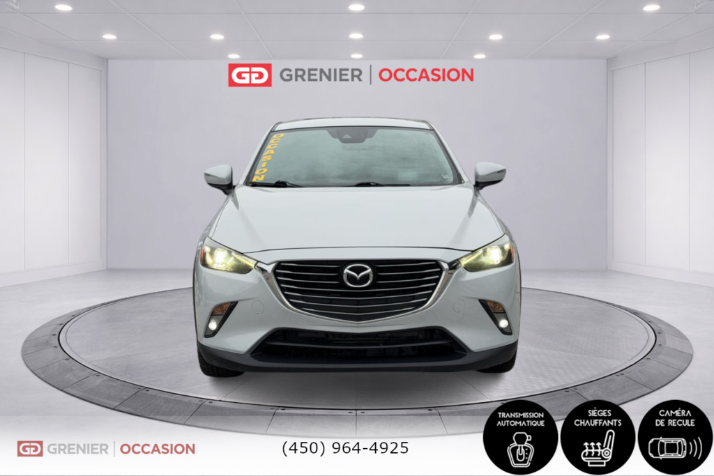 2018 Mazda CX-3 GT AWD Cuir Toit Ouvrant Bose in Terrebonne, Quebec - 2 - w1024h768px