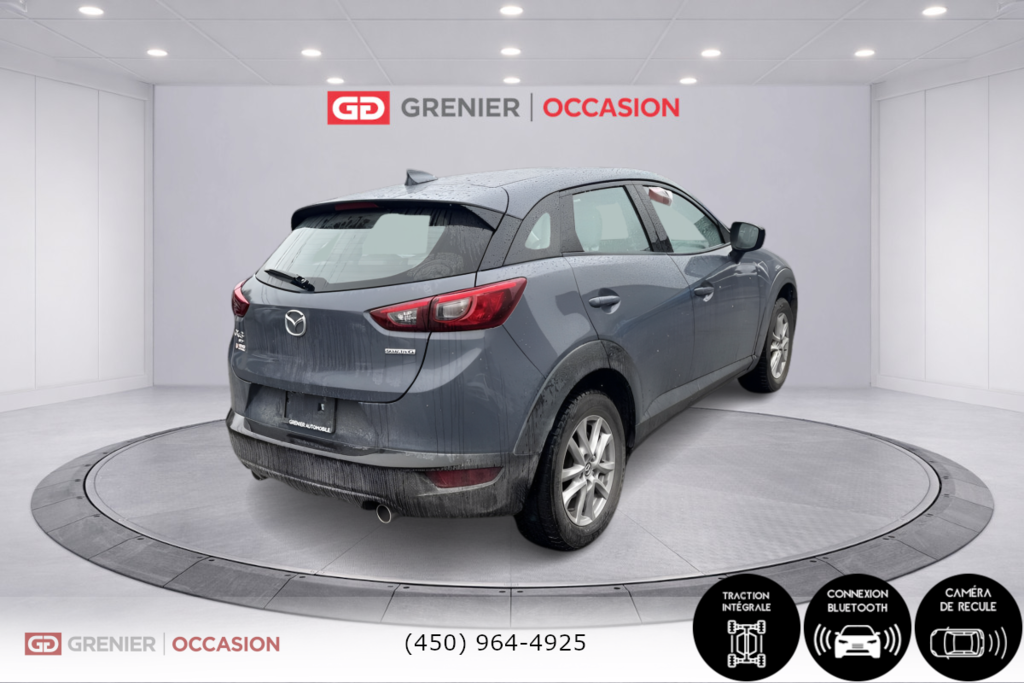 2021 Mazda CX-3 GS AWD Bas Kilométrage in Terrebonne, Quebec - 2 - w1024h768px