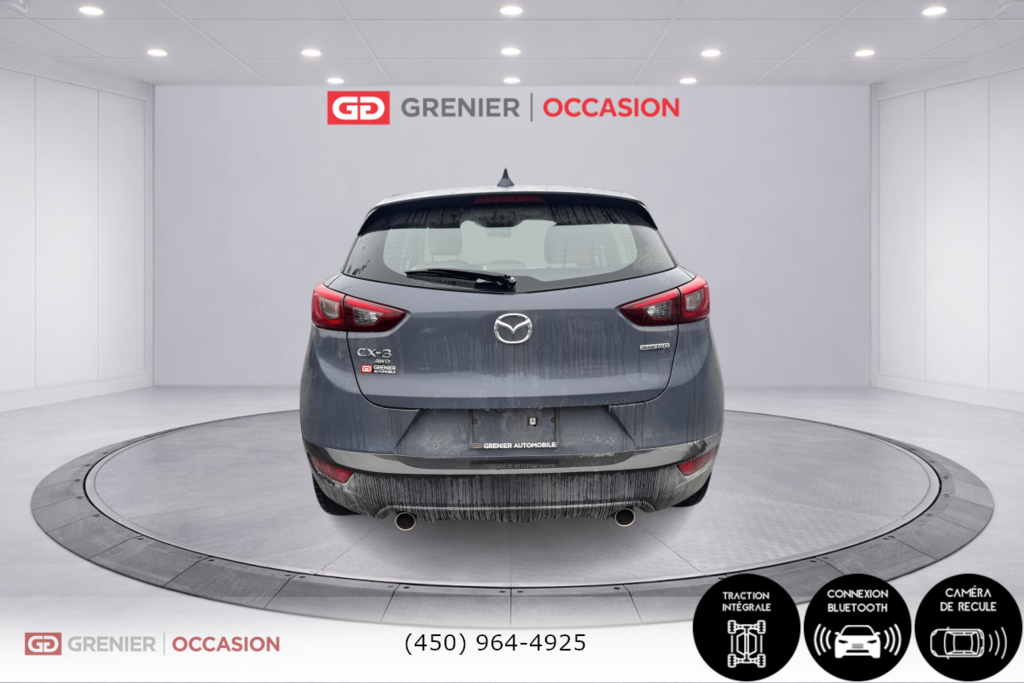 2021 Mazda CX-3 GS AWD Bas Kilométrage in Terrebonne, Quebec - 3 - w1024h768px