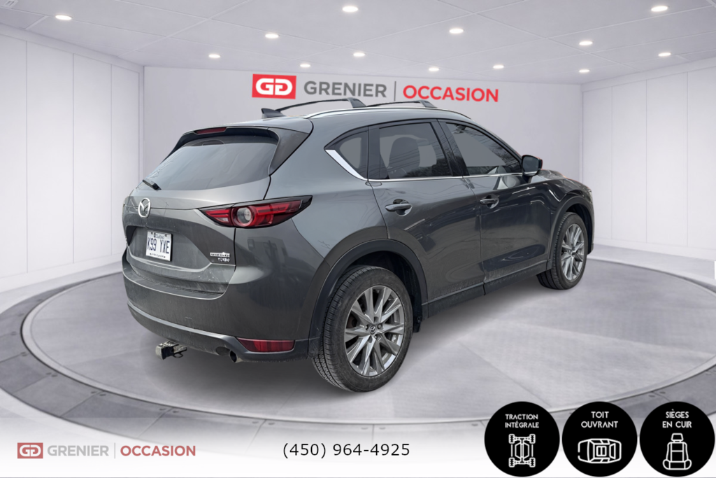 2021 Mazda CX-5 GT Turbo Cuir Toit Ouvrant AWD in Terrebonne, Quebec - 2 - w1024h768px