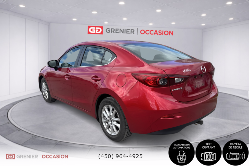 2018 Mazda Mazda3 GS Toit Ouvrant Navigation Bas Kilométrage in Terrebonne, Quebec - 4 - w1024h768px