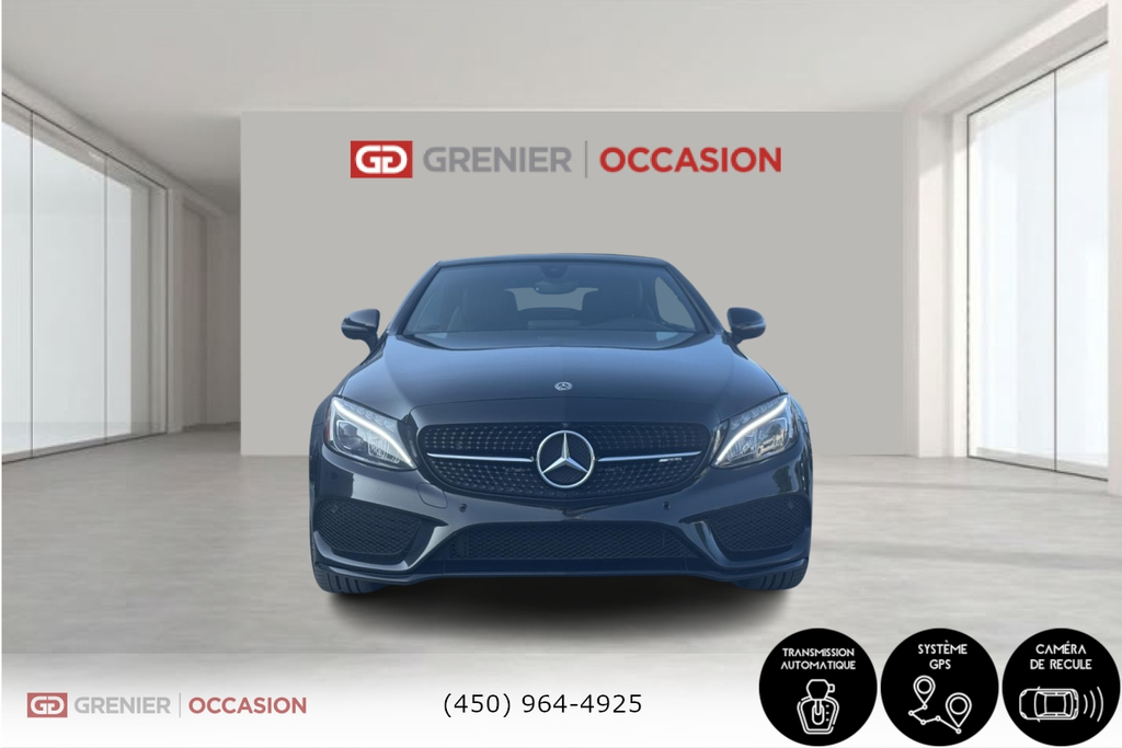 Mercedes-Benz C-Class AMG C 43 Convertible Bas Kilométrage 2018 à Terrebonne, Québec - 2 - w1024h768px