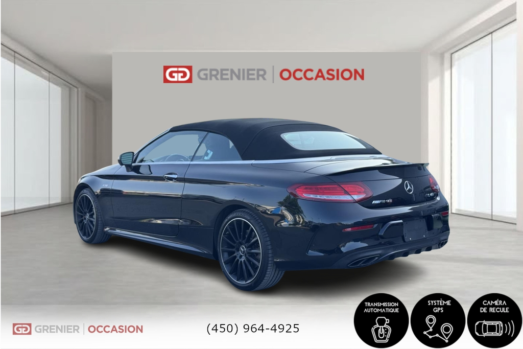 Mercedes-Benz C-Class AMG C 43 Convertible Bas Kilométrage 2018 à Terrebonne, Québec - 4 - w1024h768px