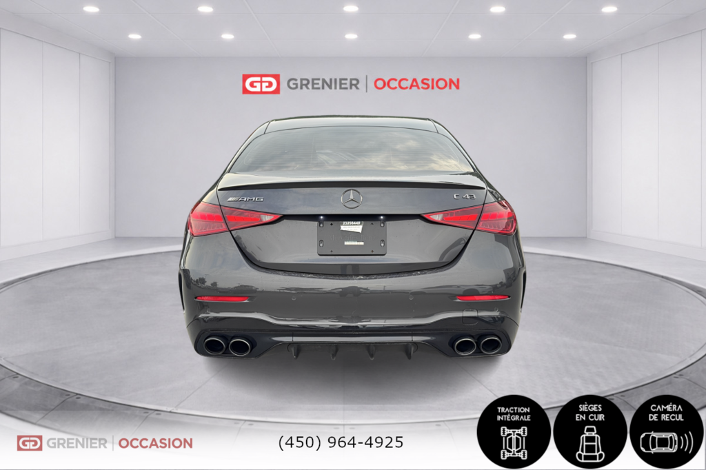 2023 Mercedes-Benz C-Class AMG C 43 in Terrebonne, Quebec - 3 - w1024h768px