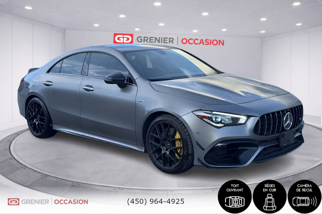 2020 Mercedes-Benz CLA AMG CLA 45 Bas Kilométrage in Terrebonne, Quebec - 1 - w1024h768px