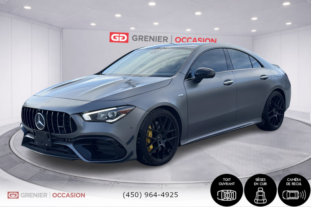2020 Mercedes-Benz CLA AMG CLA 45 Bas Kilométrage in Terrebonne, Quebec - 5 - w1024h768px