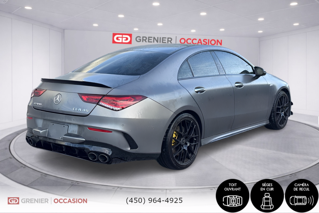 2020 Mercedes-Benz CLA AMG CLA 45 Bas Kilométrage in Terrebonne, Quebec - 2 - w1024h768px