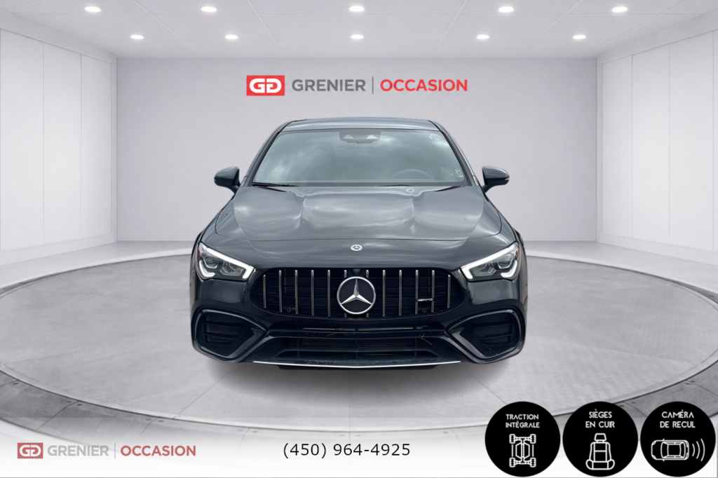 2020 Mercedes-Benz CLA AMG CLA 45 Intérieur Rouge Bas Kilométrage in Terrebonne, Quebec - 6 - w1024h768px