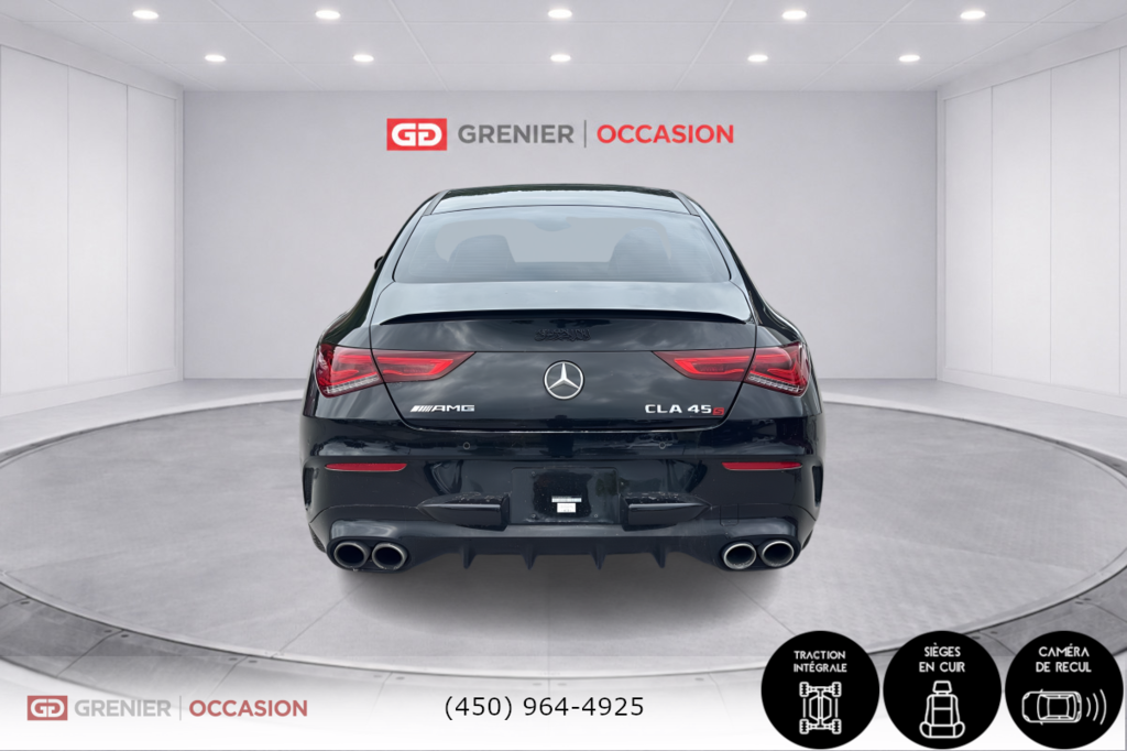 2020 Mercedes-Benz CLA AMG CLA 45 Intérieur Rouge Bas Kilométrage in Terrebonne, Quebec - 3 - w1024h768px