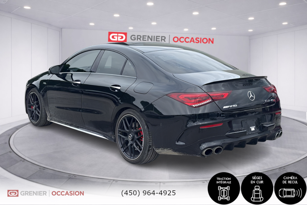 2020 Mercedes-Benz CLA AMG CLA 45 Intérieur Rouge Bas Kilométrage in Terrebonne, Quebec - 4 - w1024h768px