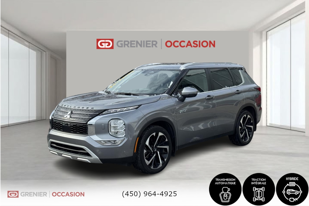 2023 Mitsubishi Outlander PHEV SEL AWD Toit Panoramique Cuir in Terrebonne, Quebec - 3 - w1024h768px