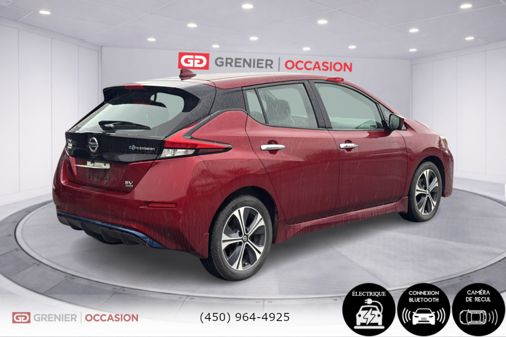 Nissan LEAF SV Plus Bas Kilométrage 2020 à Terrebonne, Québec - 2 - w1024h768px