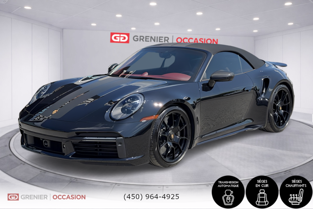 2023 Porsche 911 Turbo S Cabriolet PDK in Terrebonne, Quebec - 3 - w1024h768px