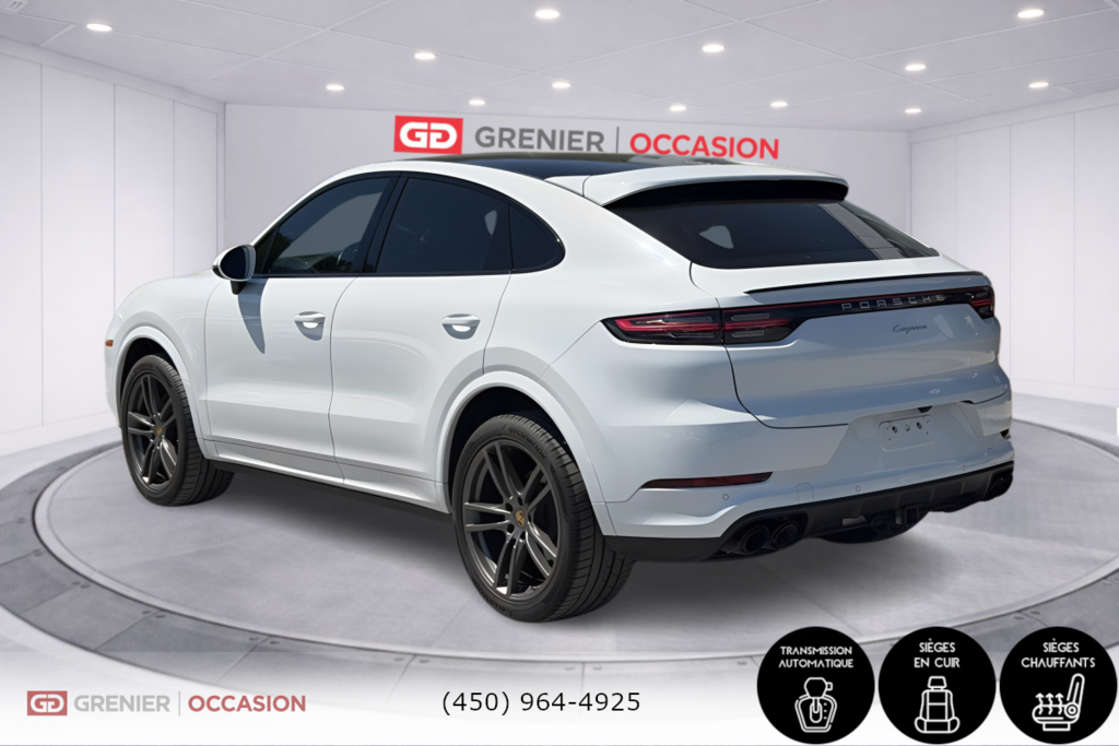 2021 Porsche Cayenne Coupe AWD Cuir Bas Kilométrage in Terrebonne, Quebec - 4 - w1024h768px