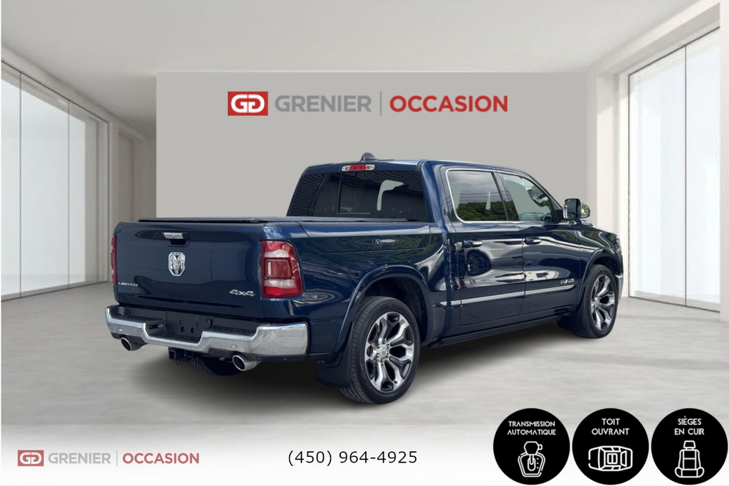 2019 Ram 1500 Limited V8 5.7 Hemi Crew Ram Box in Terrebonne, Quebec - 6 - w1024h768px