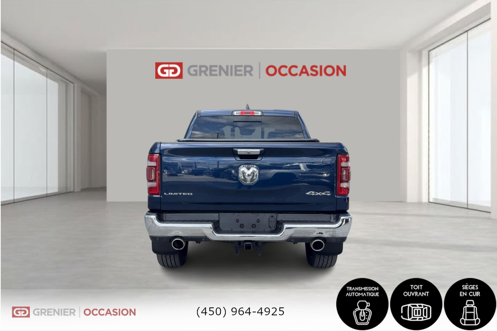 2019 Ram 1500 Limited V8 5.7 Hemi Crew Ram Box in Terrebonne, Quebec - 5 - w1024h768px