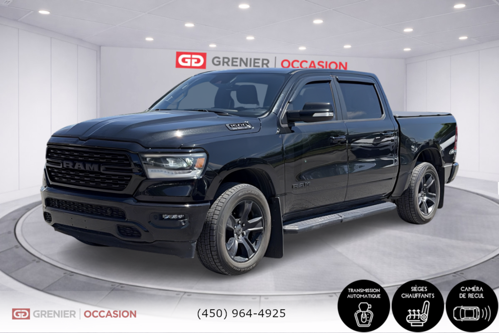 2022 Ram 1500 Sport Écran 12 Pouce Harmon Kardon Crew in Terrebonne, Quebec - 3 - w1024h768px
