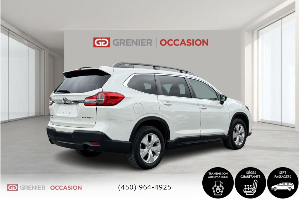 Subaru ASCENT Convenience 8 Passagers Bas Kilométrage 2022 à Terrebonne, Québec - 6 - w1024h768px
