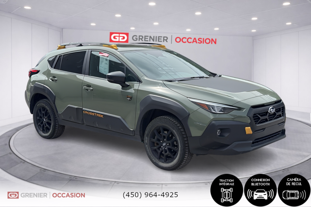 Subaru Crosstrek Wilderness Cuir Toit Ouvrant Bas Kilométrage 2024 à Terrebonne, Québec - 1 - w1024h768px