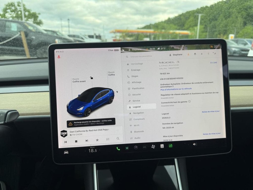 2019 Tesla Model 3 AWD Cuir Toit Vitré in Terrebonne, Quebec - 11 - w1024h768px