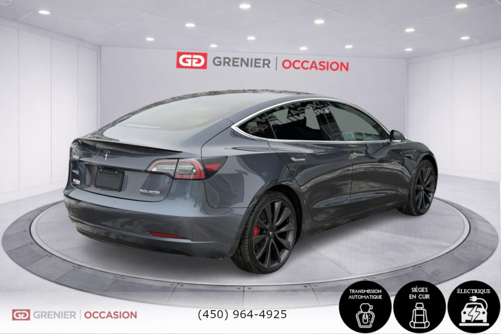 2020 Tesla Model 3 Performance Bas Kilométrage in Terrebonne, Quebec - 6 - w1024h768px