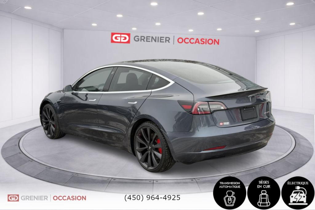 2020 Tesla Model 3 Performance Bas Kilométrage in Terrebonne, Quebec - 4 - w1024h768px