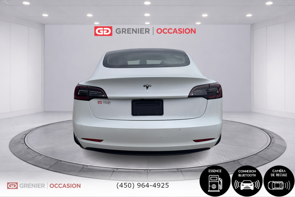 2020 Tesla Model 3 Standard Range Plus Bas Kilométrage in Terrebonne, Quebec - 3 - w1024h768px