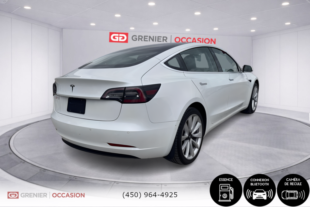 2020 Tesla Model 3 Standard Range Plus Bas Kilométrage in Terrebonne, Quebec - 2 - w1024h768px