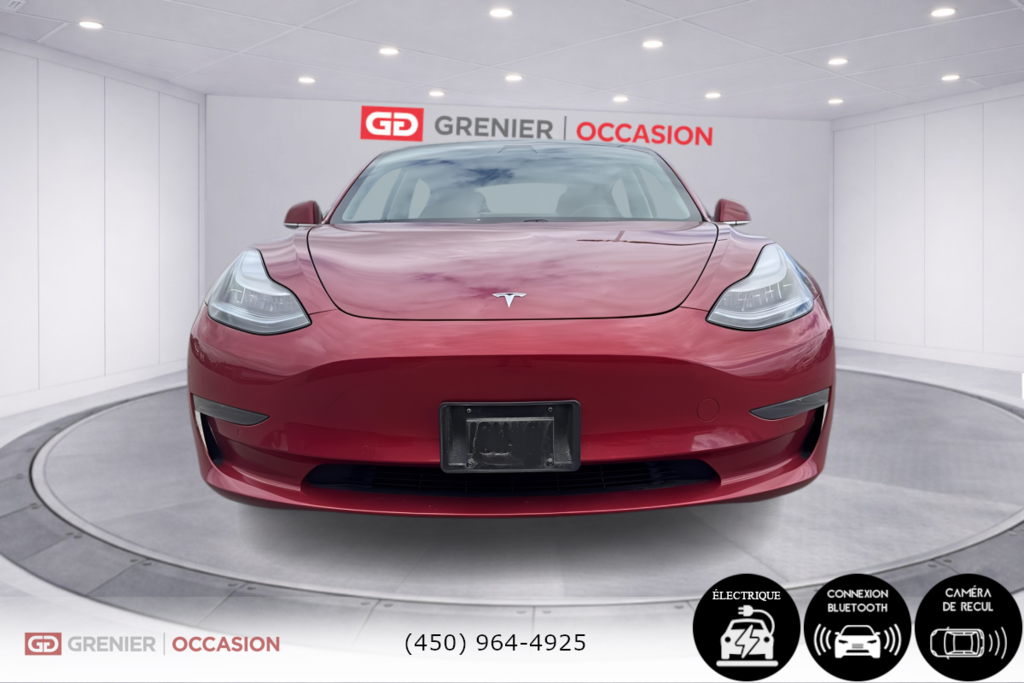 Tesla Model 3 Standard Range Plus Cuir Bas Kilométrage 2020 à Terrebonne, Québec - 6 - w1024h768px
