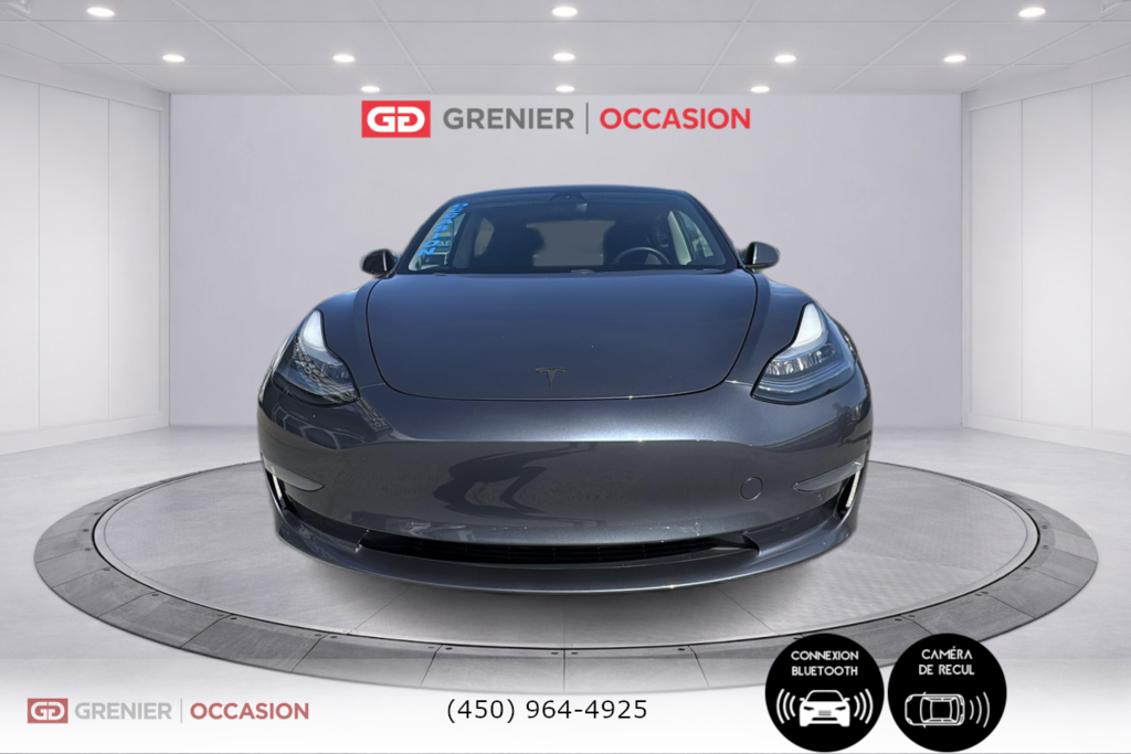 2020 Tesla Model 3 Standard Range Plus Cuir Bas Kilométrage in Terrebonne, Quebec - 6 - w1024h768px