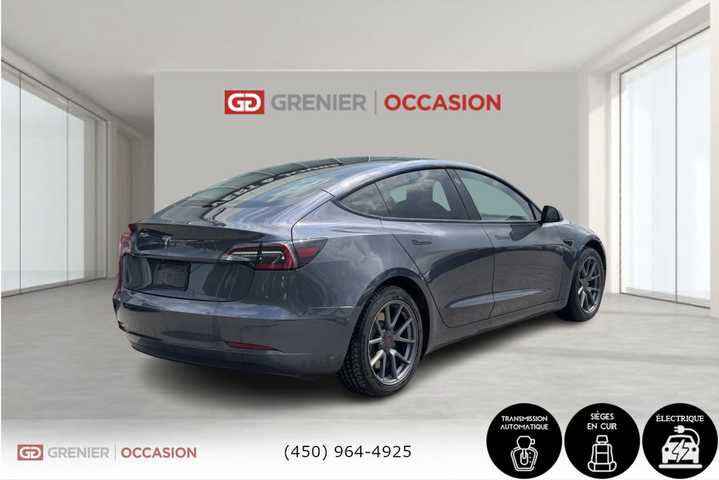 Tesla MODEL 3 Standard Range Plus Bas Kilométrage 2022 à Terrebonne, Québec - 4 - w1024h768px