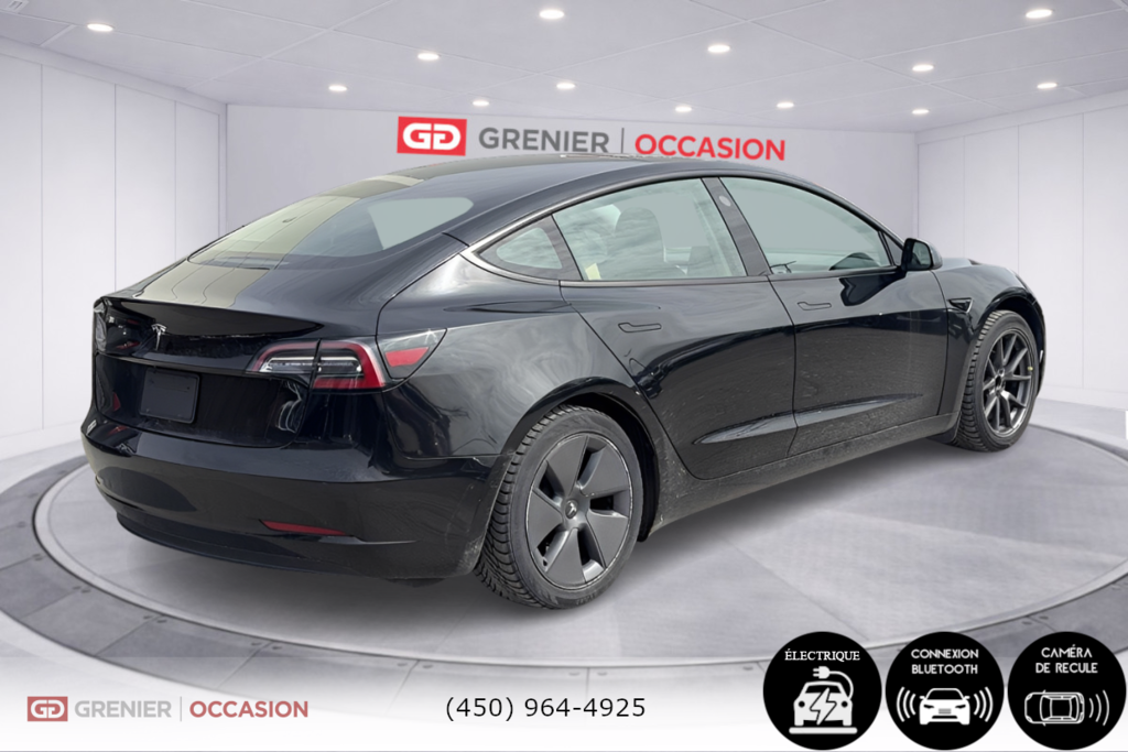 2022 Tesla Model 3 Bas Kilométrage Cuir in Terrebonne, Quebec - 2 - w1024h768px