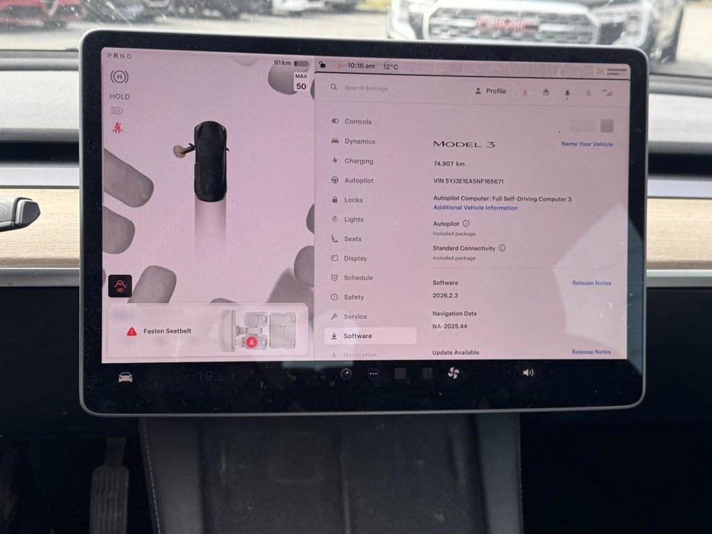 2022 Tesla Model 3 Bas Kilométrage Cuir in Terrebonne, Quebec - 10 - w1024h768px