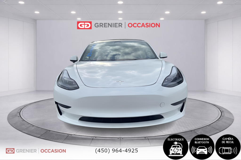 2022 Tesla Model 3 Bas Kilométrage Cuir Toit Vitré in Terrebonne, Quebec - 6 - w1024h768px