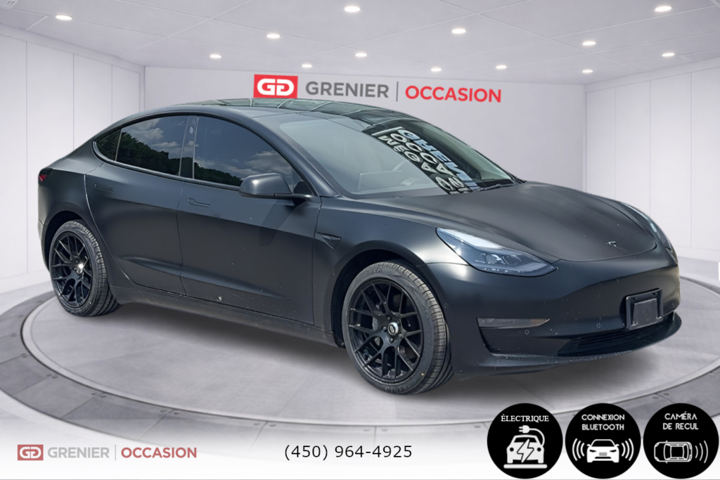2022 Tesla Model 3 Cuir Toit Vitré in Terrebonne, Quebec - 1 - w1024h768px