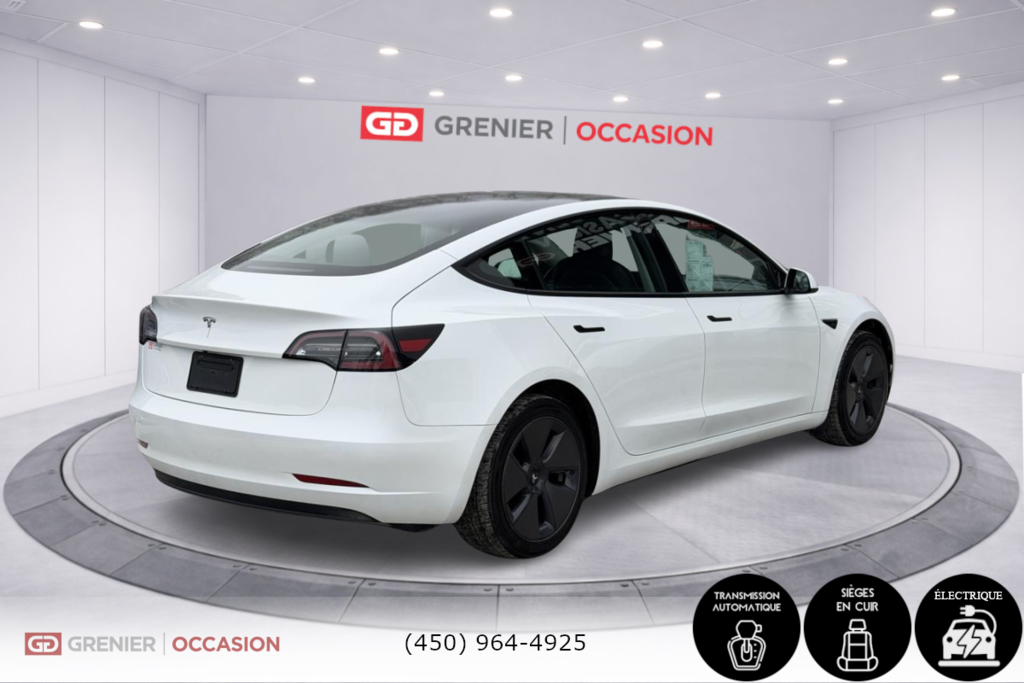 2023 Tesla Model 3 Cuir Écran Tactile in Terrebonne, Quebec - 6 - w1024h768px