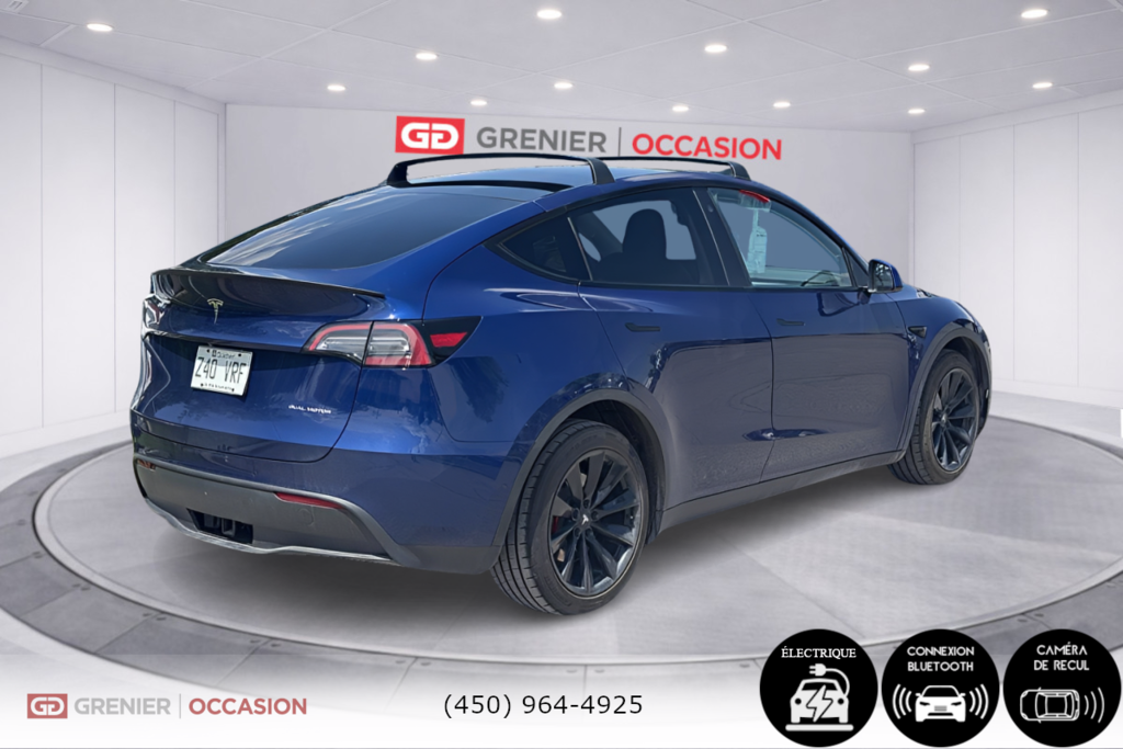 2021 Tesla Model Y Long Range AWD Cuir in Terrebonne, Quebec - 2 - w1024h768px