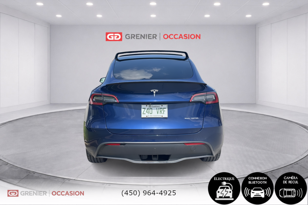 2021 Tesla Model Y Long Range AWD Cuir in Terrebonne, Quebec - 3 - w1024h768px
