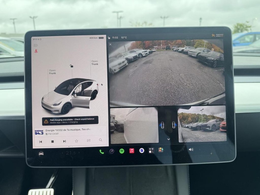 Tesla Model Y Performance AWD Intérieur Blanc 2021 à Terrebonne, Québec - 12 - w1024h768px