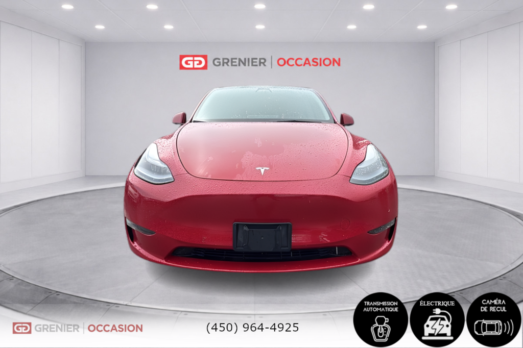 2022 Tesla Model Y Long Range AWD Cuir 7 Passagers in Terrebonne, Quebec - 6 - w1024h768px