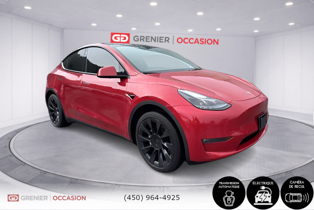 2022 Tesla Model Y Long Range AWD Cuir 7 Passagers in Terrebonne, Quebec - 1 - w1024h768px