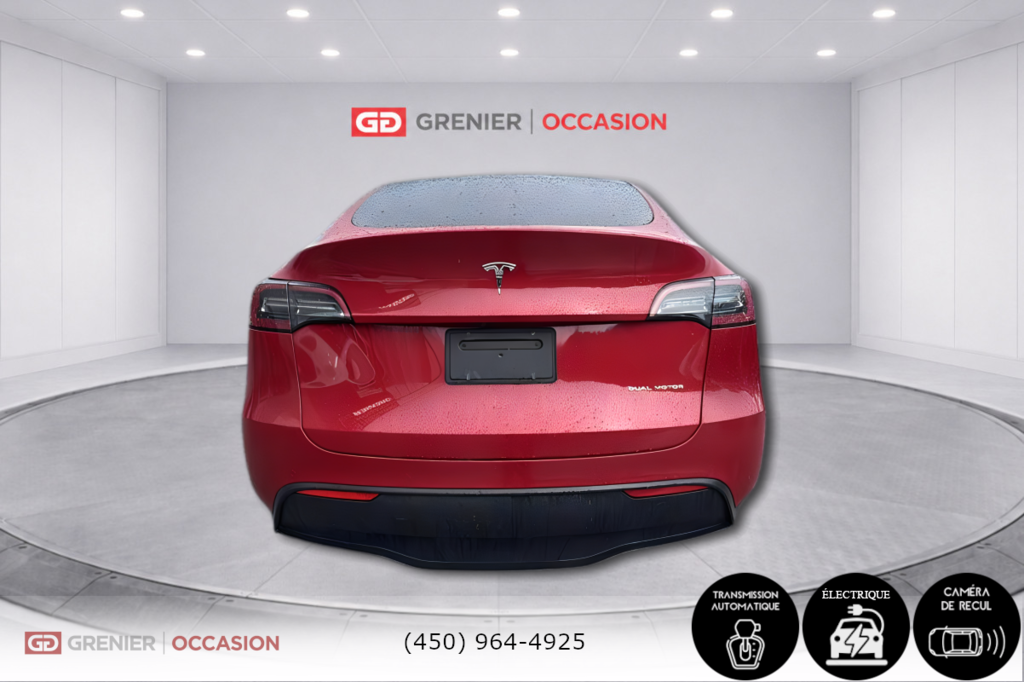 2022 Tesla Model Y Long Range AWD Cuir 7 Passagers in Terrebonne, Quebec - 3 - w1024h768px