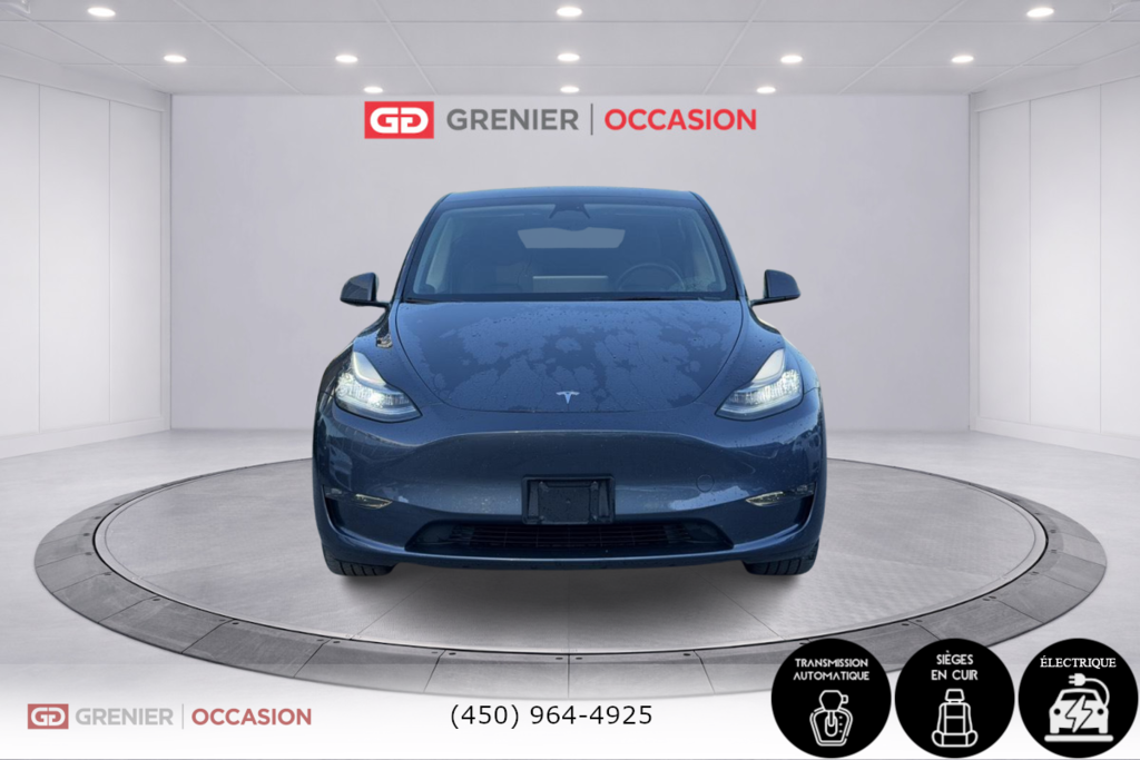 Tesla Model Y Long Range AWD Cuir 2023 à Terrebonne, Québec - 2 - w1024h768px