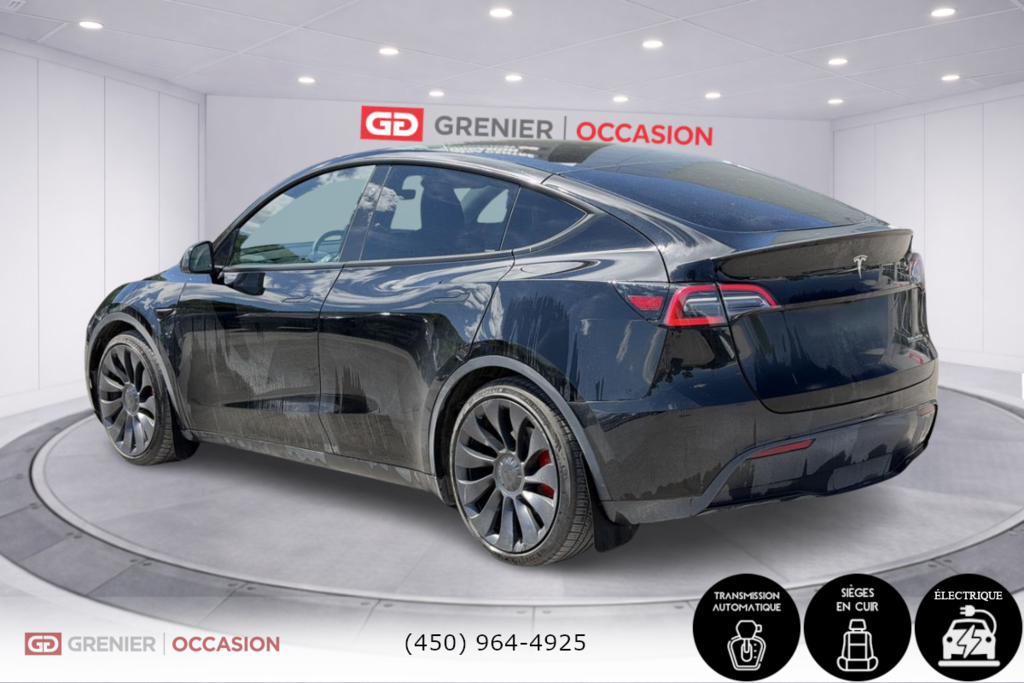 2024 Tesla Model Y Performance AWD Cuir in Terrebonne, Quebec - 4 - w1024h768px
