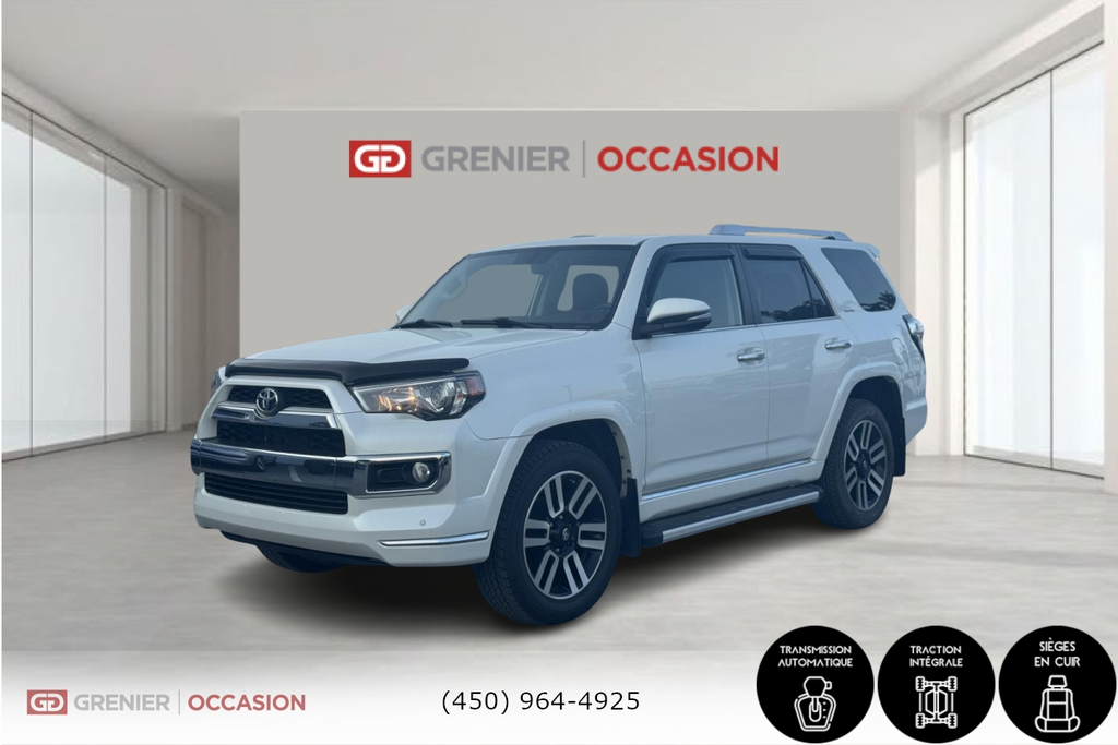 Toyota 4Runner Limited Toit ouvrant Cuir 2018 à Terrebonne, Québec - 3 - w1024h768px