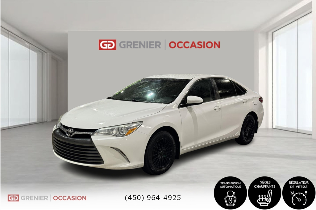 Toyota Camry LE Air Climatisé Caméra De Recul 2017 à Terrebonne, Québec - 3 - w1024h768px