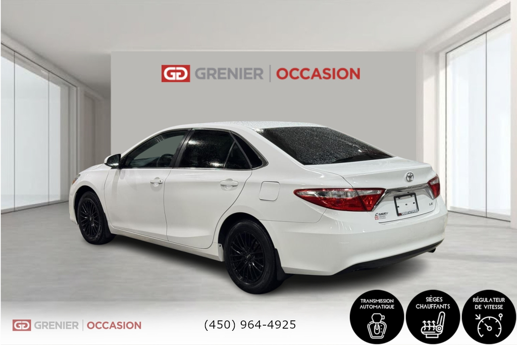 Toyota Camry LE Air Climatisé Caméra De Recul 2017 à Terrebonne, Québec - 4 - w1024h768px